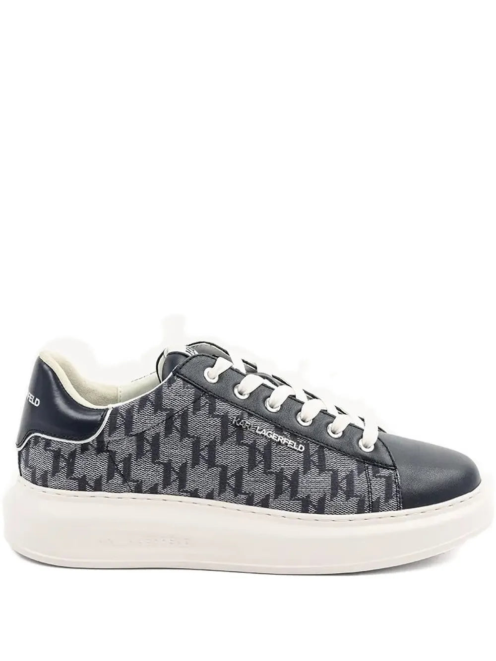 Karl Lagerfeld Monogram Jacquard Sneakers