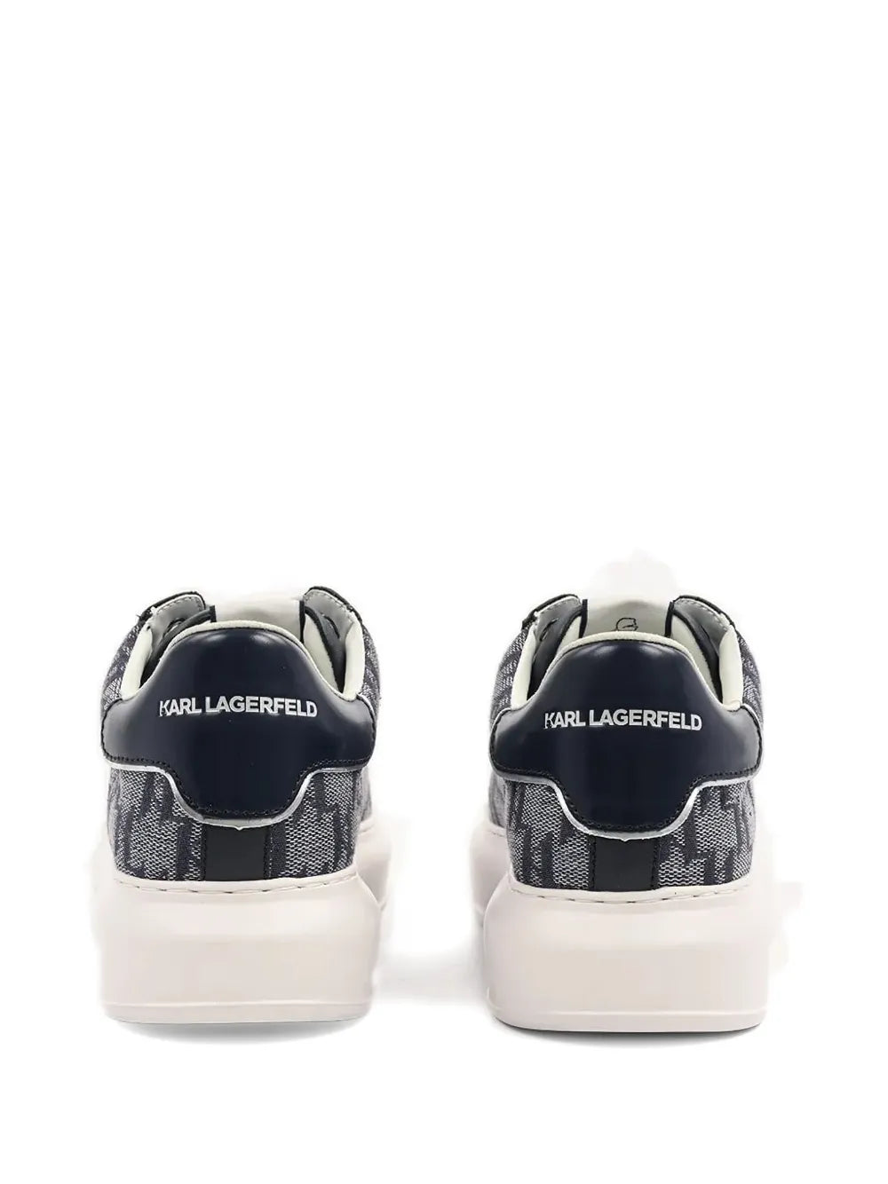 Karl Lagerfeld Monogram Jacquard Sneakers