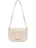Love Moschinofoldover top shoulder bag