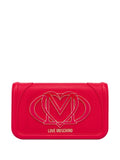 Love Moschinologo-plaque clutch bag