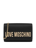 Love Moschinologo-lettering clutch bag
