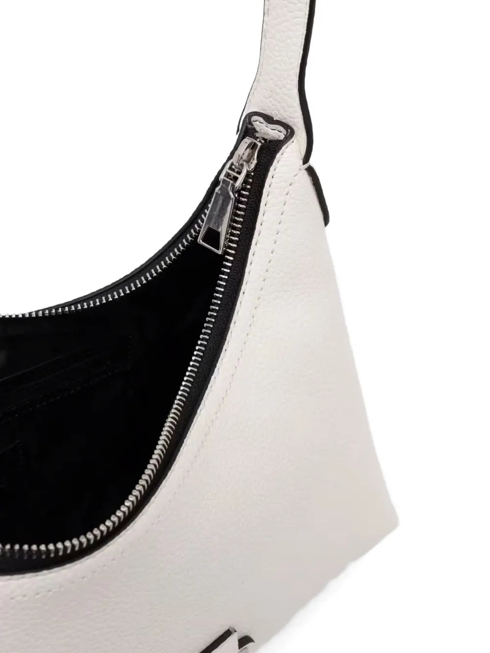 DKNYlogo-patch shoulder bag