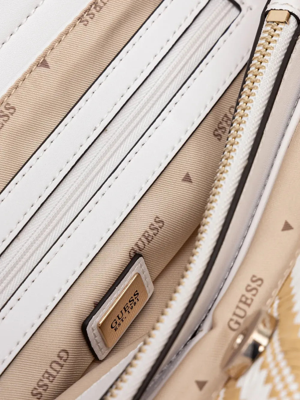 GUESS USAstriped tote bag