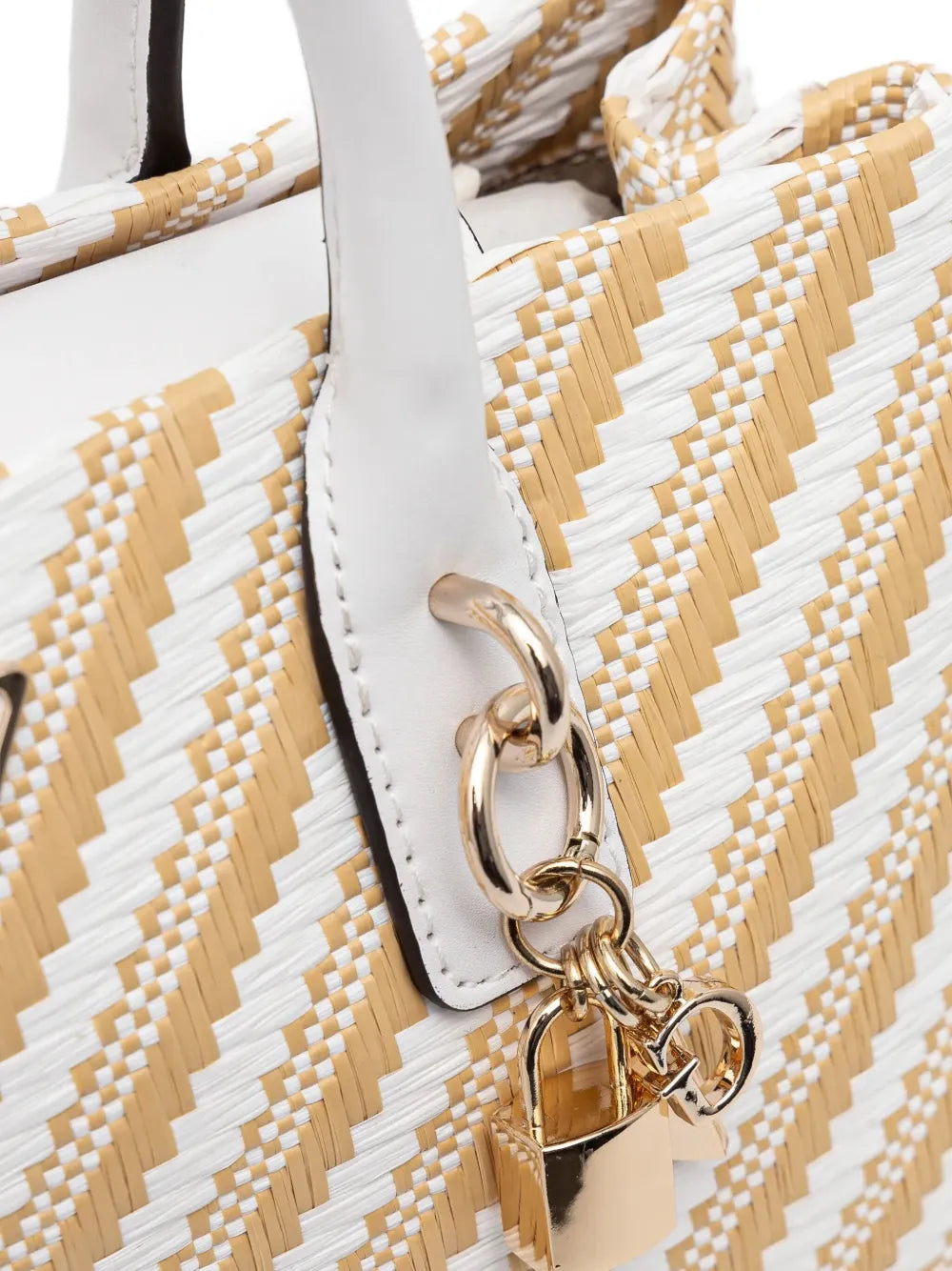 GUESS USAstriped tote bag