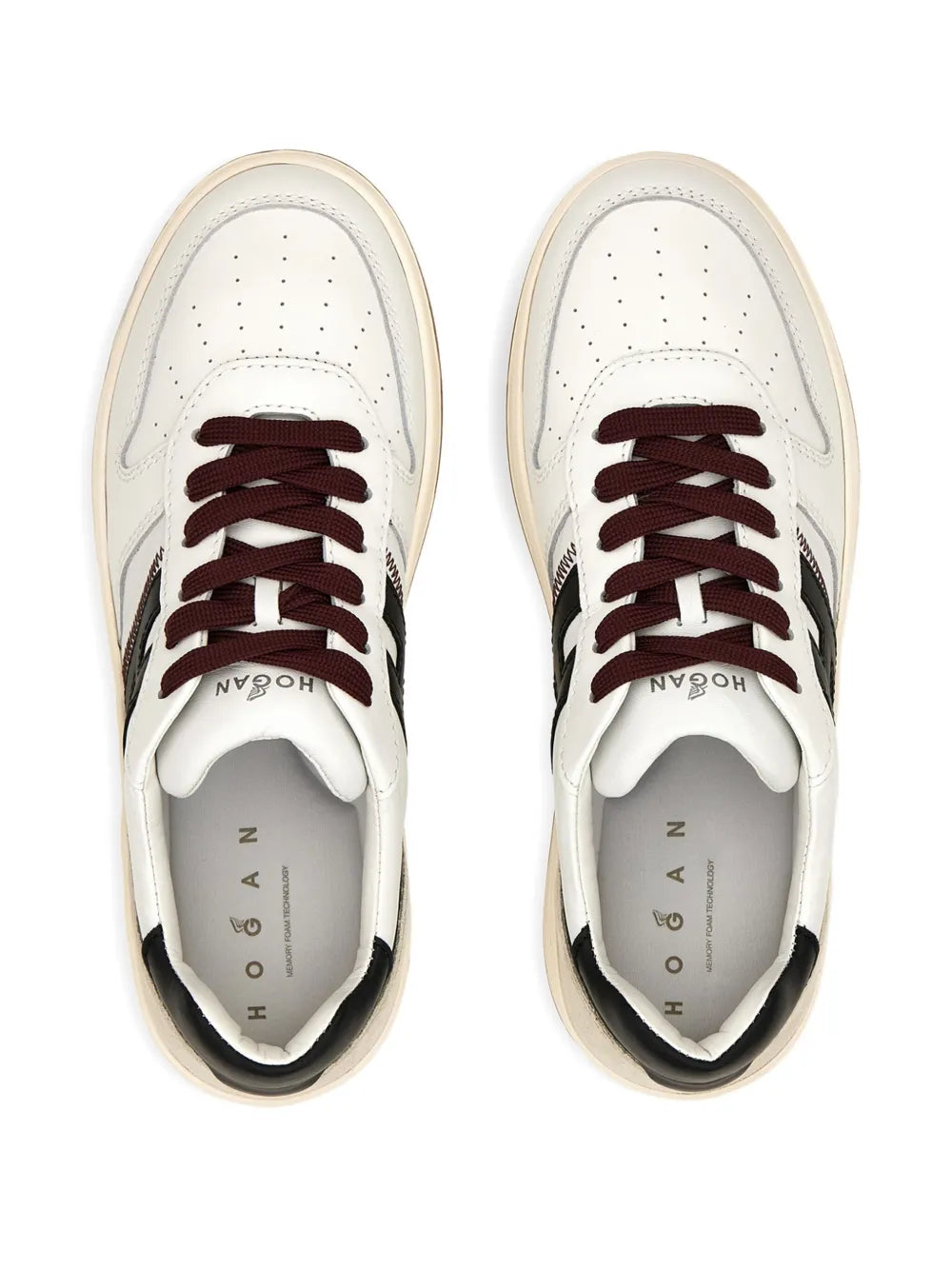 Hogan H630 Panelled Low-Top Sneakers