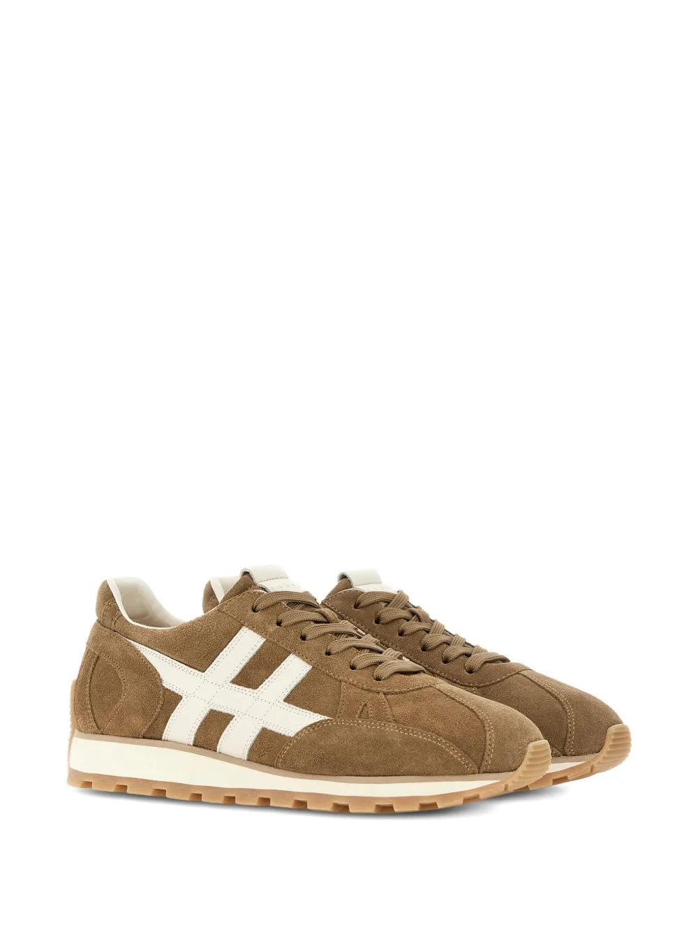 Hogan H-Detail Suede Sneakers
