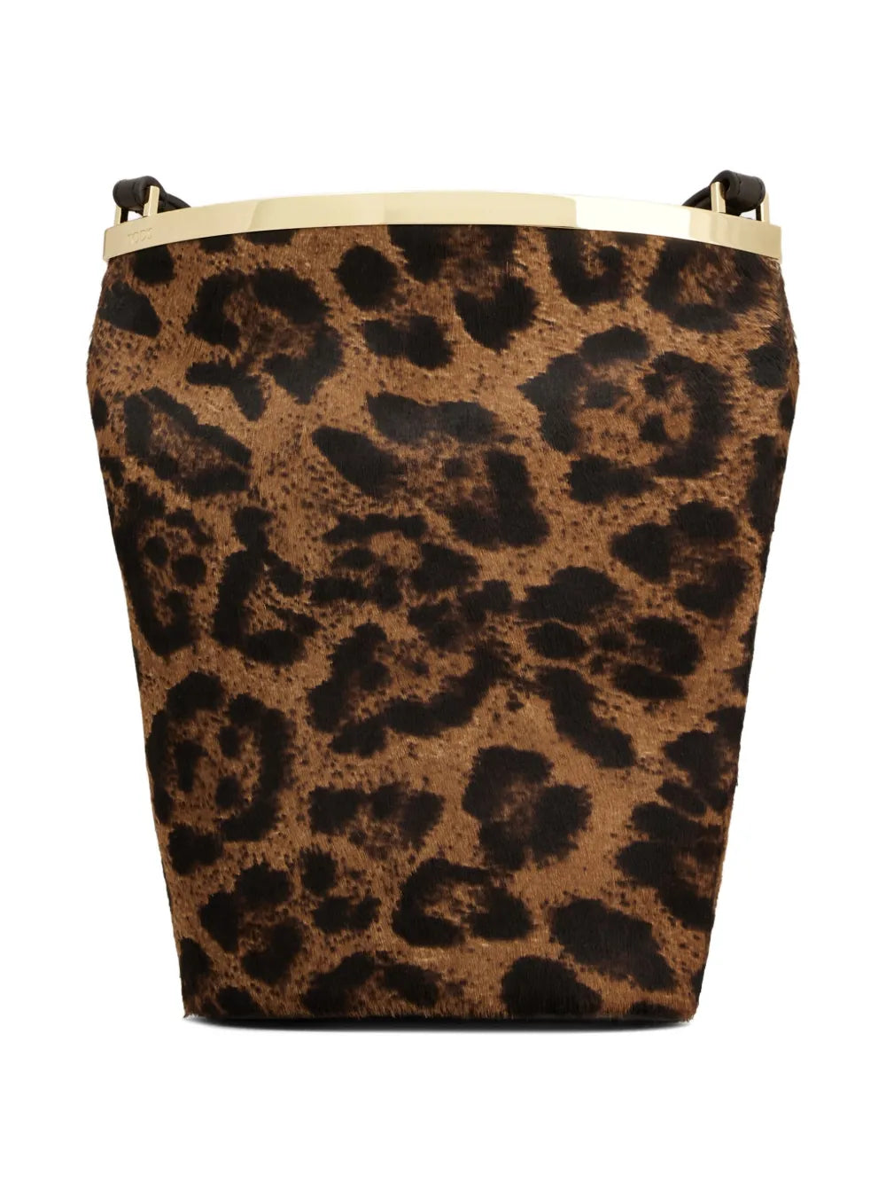 Tod'sleopard-print bucket bag