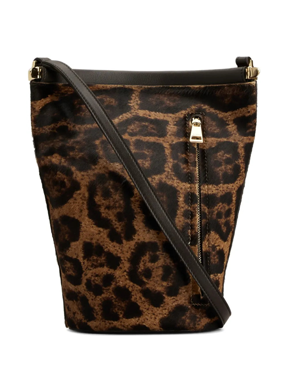 Tod'sleopard-print bucket bag