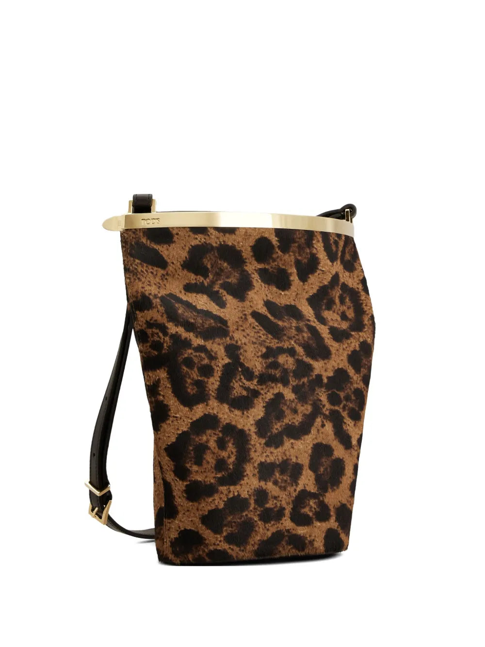 Tod'sleopard-print bucket bag