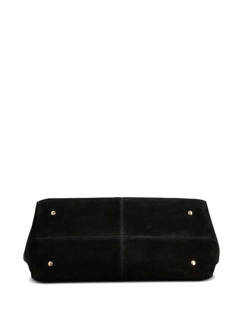 Tod'smedium Di Bag Folio leather-suede striped tote bag