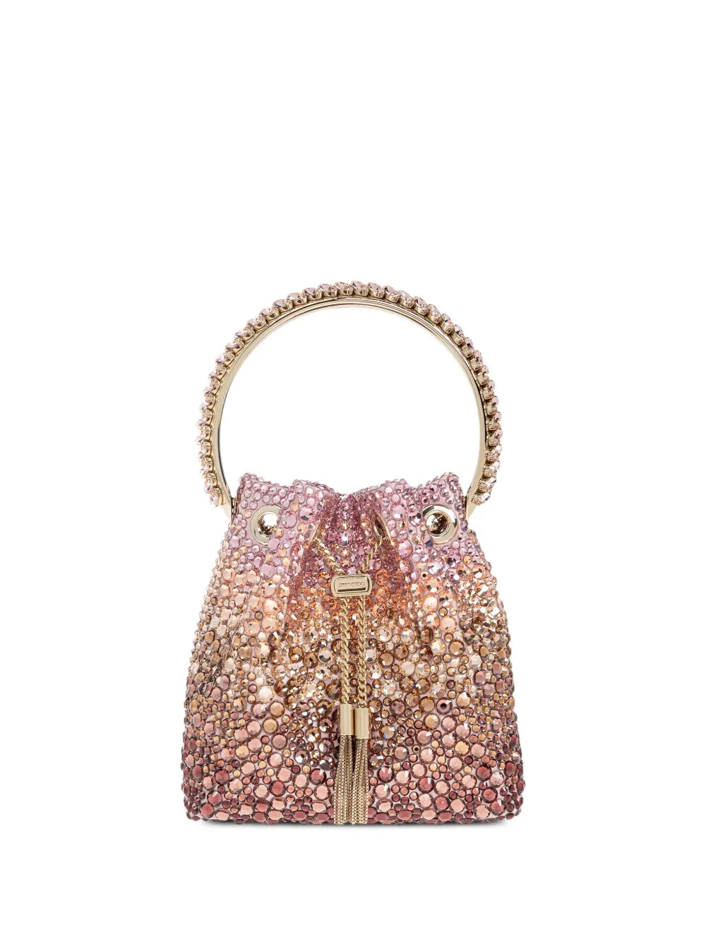 Jimmy ChooBon Bon crystal satin bag
