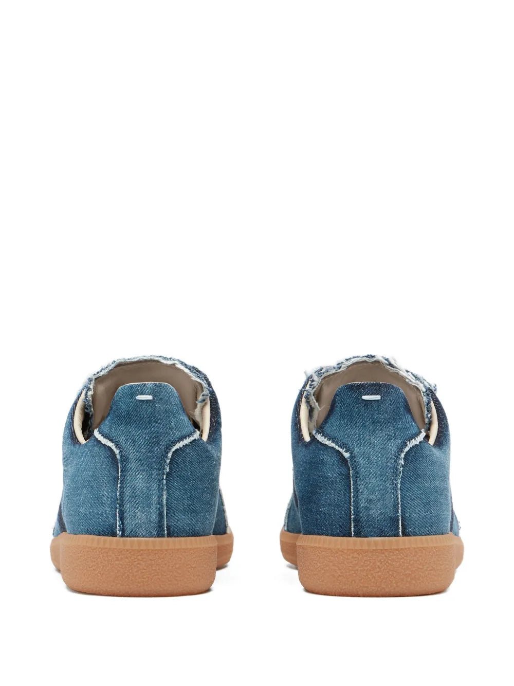 Maison Margiela Ripped Replica Lace-Up Sneakers