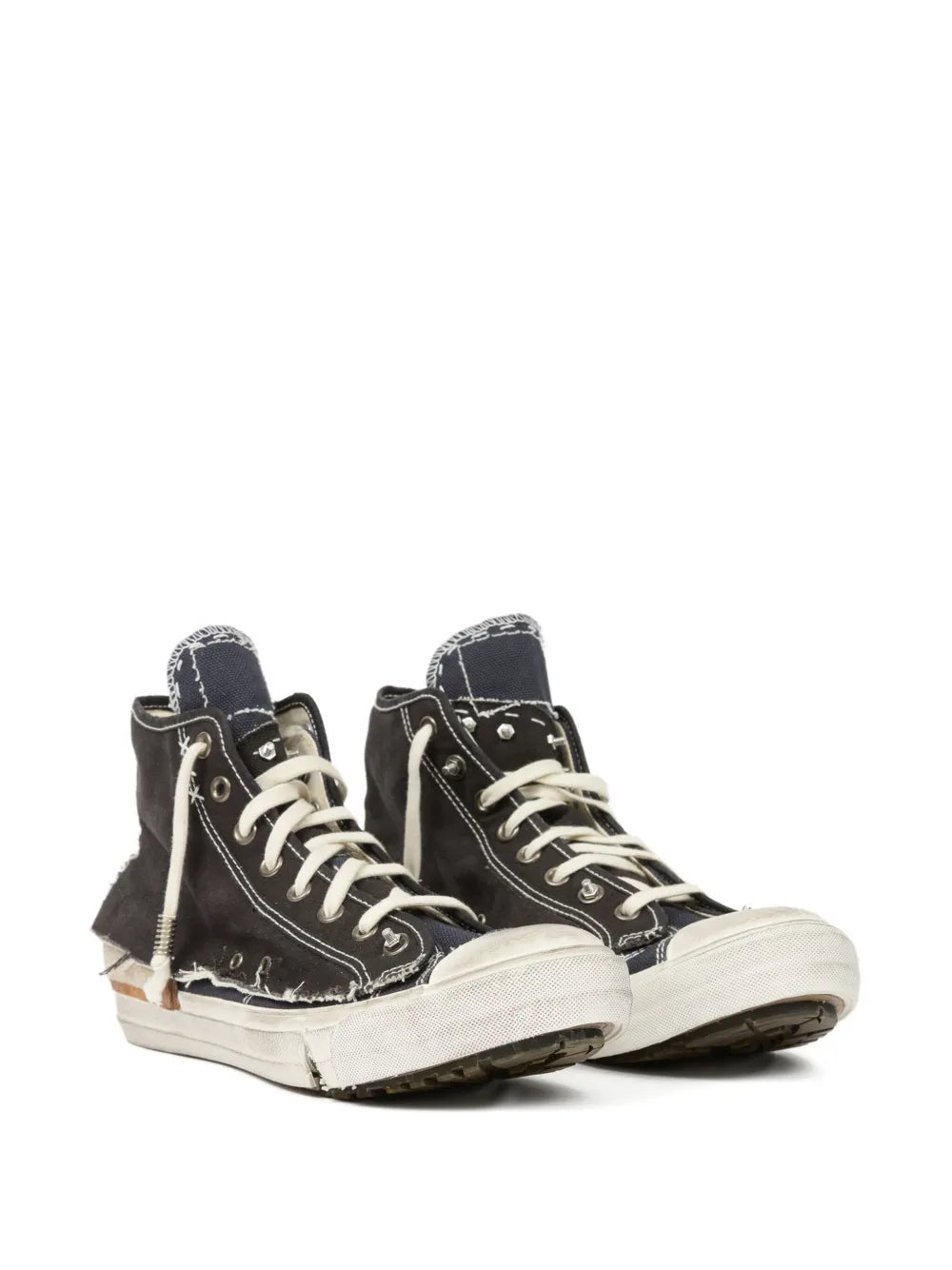 Maison Margiela Distressed High-Top Sneakers