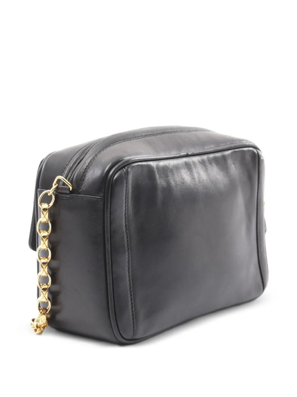 Pre-OwnedCHANEL Pre-Owned1991-1994 CC Stitch Tassel shoulder bag