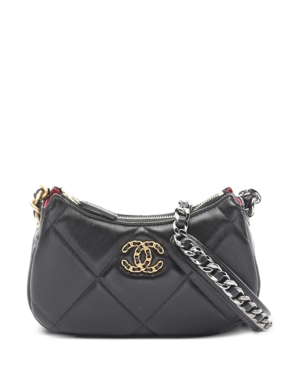 Pre-OwnedCHANEL Pre-Owned2021 small Chanel 19  shoulder bag