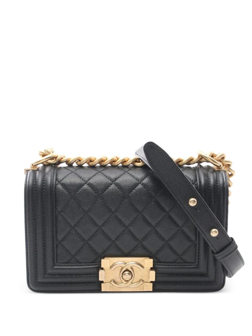 Pre-OwnedCHANEL Pre-Owned2020-2021 small Boy Chanel shoulder bag