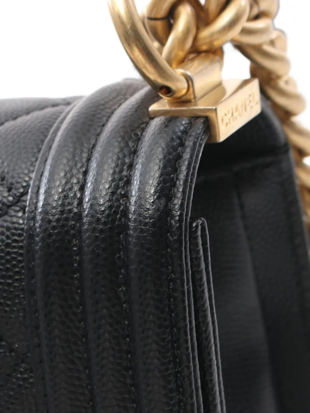 Pre-OwnedCHANEL Pre-Owned2020-2021 small Boy Chanel shoulder bag