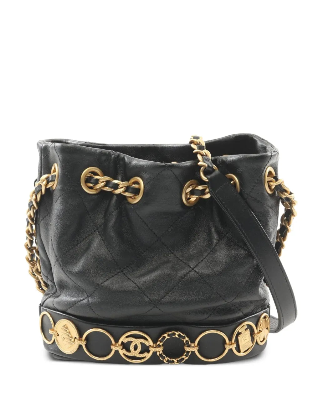 Pre-OwnedCHANEL Pre-Owned2021 matelassbucket bag