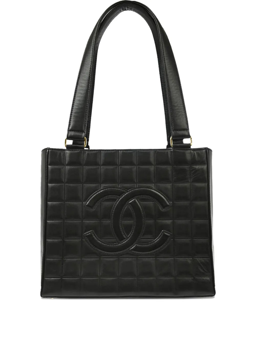 Pre-OwnedCHANEL Pre-Owned2002 Choco Bar handbag