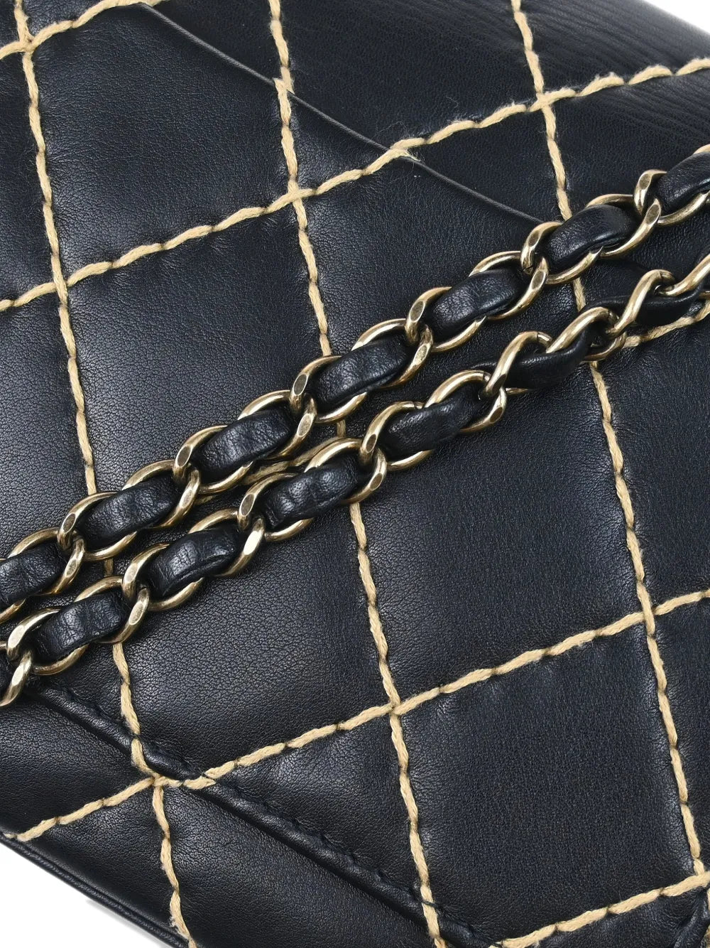Pre-OwnedCHANEL Pre-Owned2000 Wild Stitch Single Flap shoulder bag