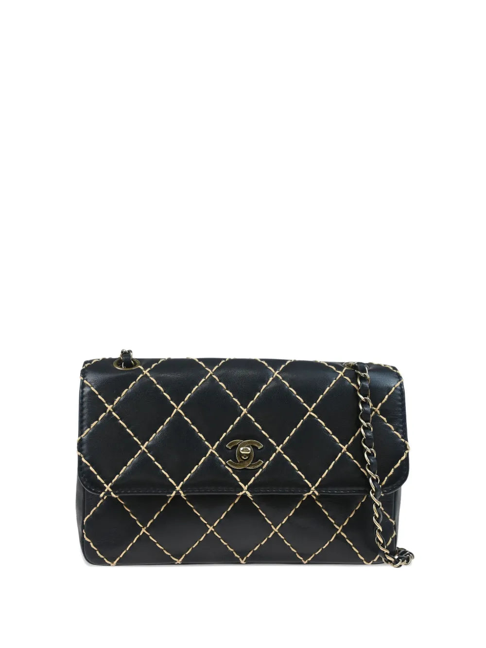 Pre-OwnedCHANEL Pre-Owned2000 Wild Stitch Single Flap shoulder bag