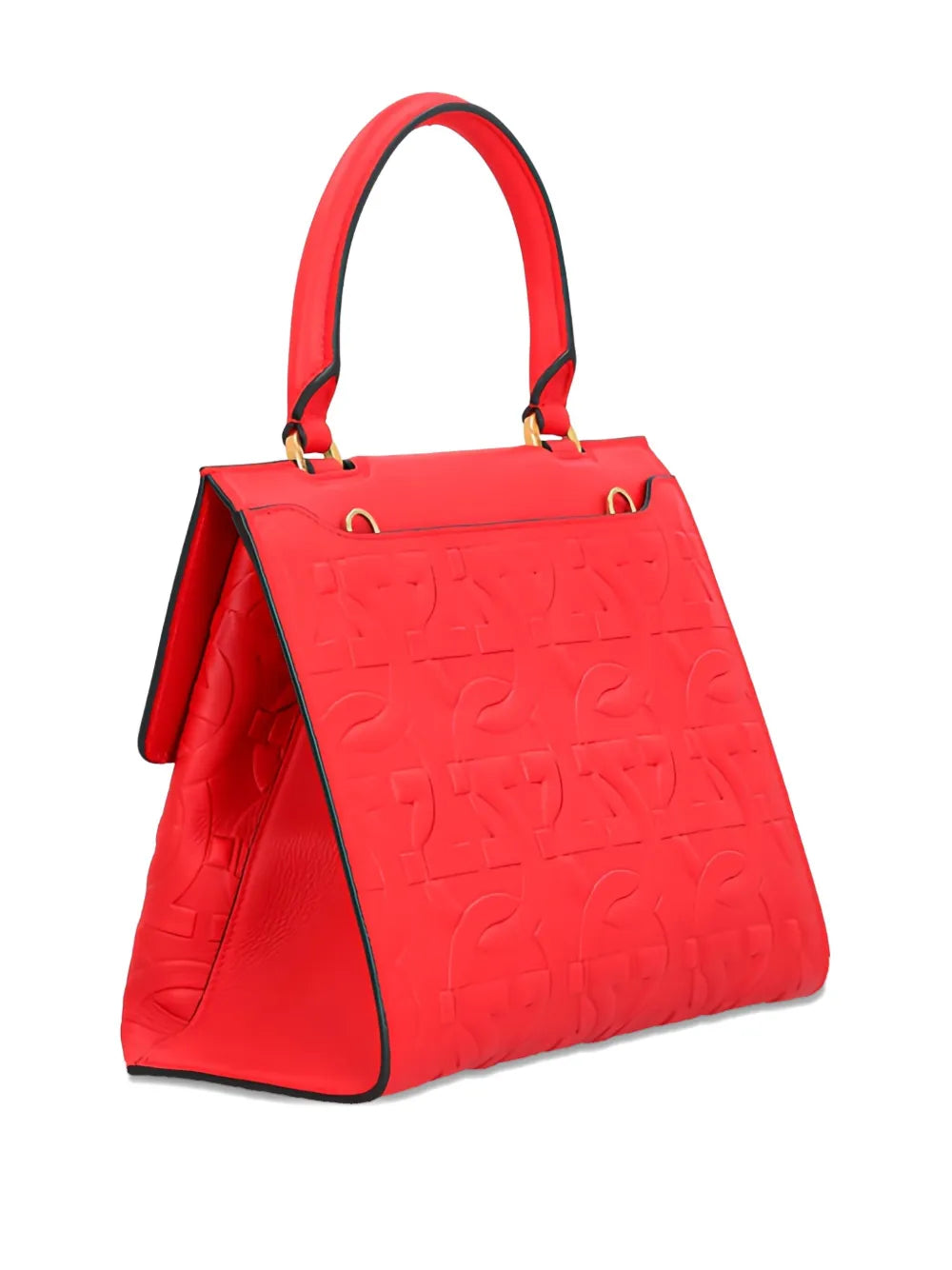 Ferragamoembossed-leather shoulder bag