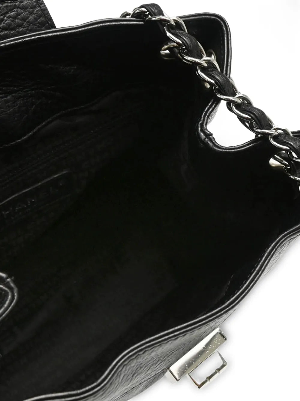 Pre-OwnedCHANEL Pre-Owned2003 grained-leather shoulder bag
