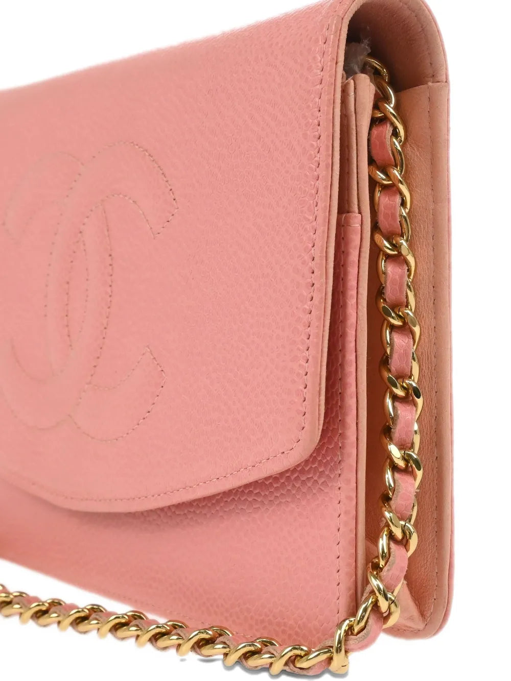 Pre-OwnedCHANEL Pre-Owned2005 caviar-leather shoulder bag