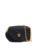 Pre-OwnedCHANEL Pre-Owned1992 V-stitch quilted mini bag