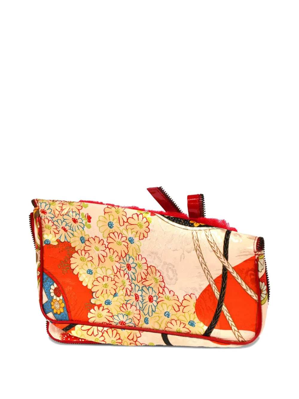 Pre-OwnedChristian Dior Pre-Owned2001 embroidered saddle clutch