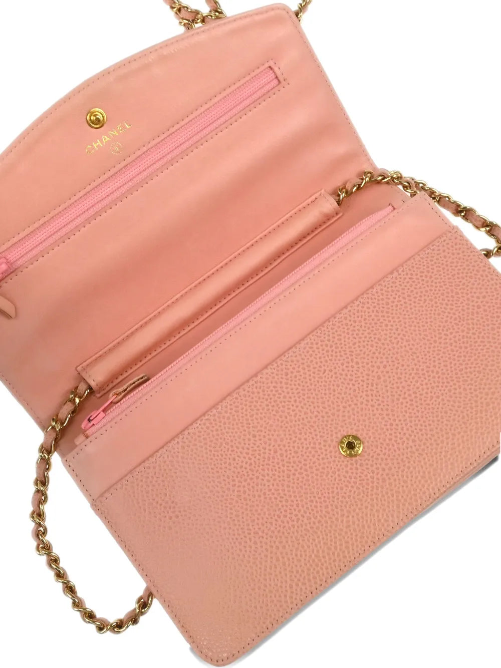 Pre-OwnedCHANEL Pre-Owned2003 caviar-leather shoulder bag