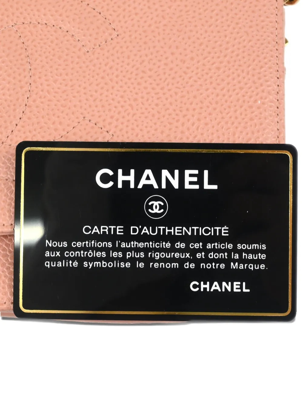 Pre-OwnedCHANEL Pre-Owned2003 caviar-leather shoulder bag