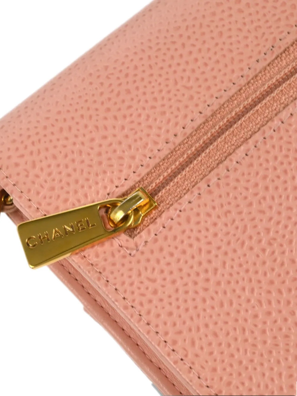 Pre-OwnedCHANEL Pre-Owned2003 caviar-leather shoulder bag