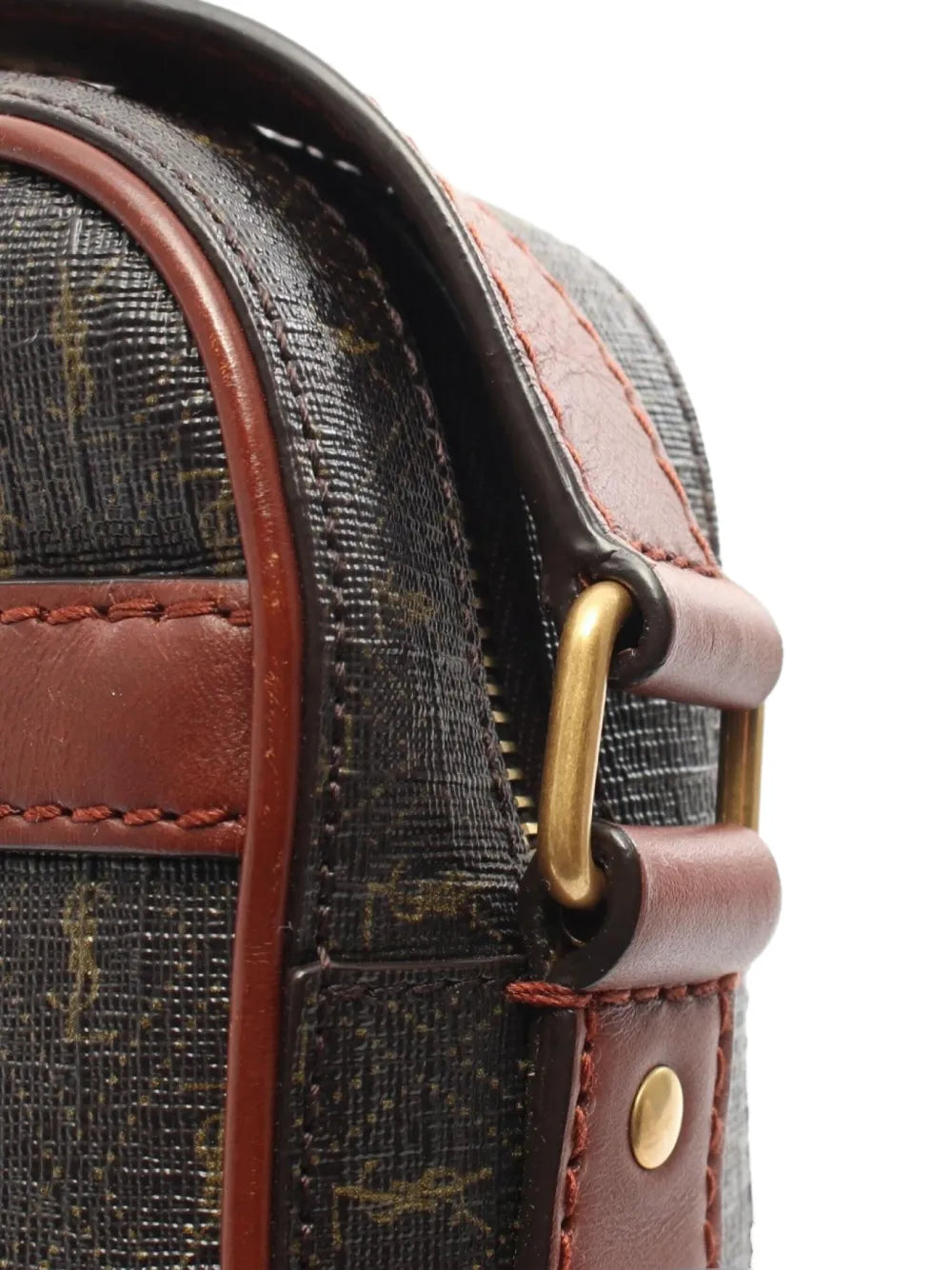 Pre-OwnedSaint Laurent Pre-Owned2010s monogram-pattern handbag