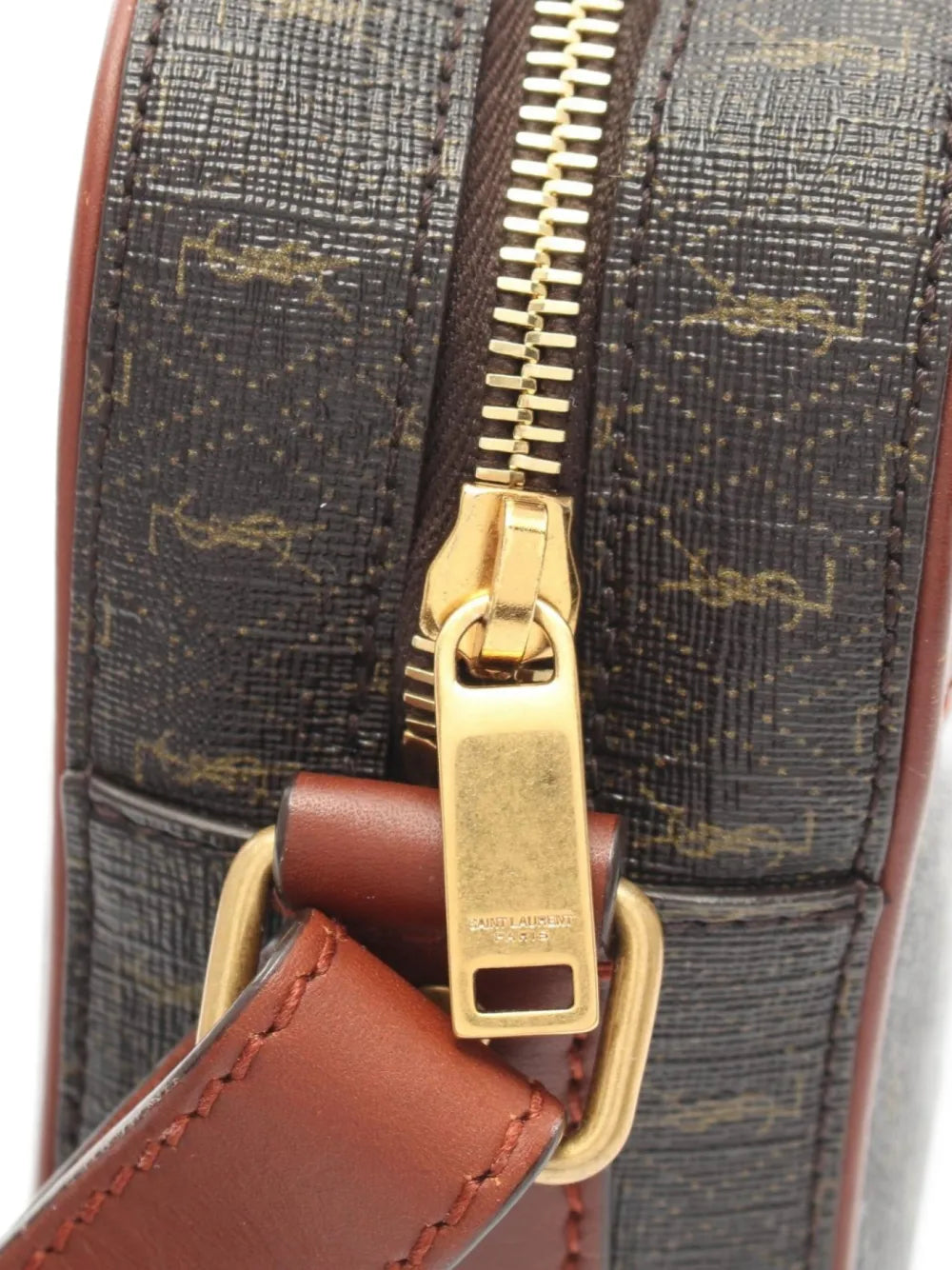 Pre-OwnedSaint Laurent Pre-Owned2010s monogram-pattern handbag