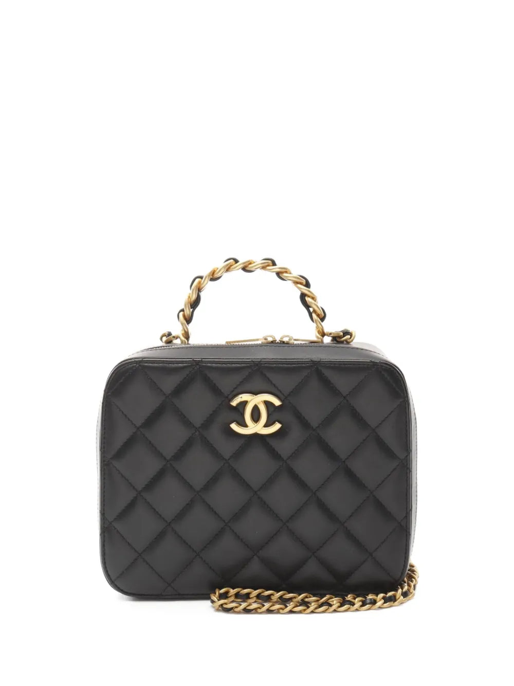 Pre-OwnedCHANEL Pre-Owned2021 Matelasse vanity bag