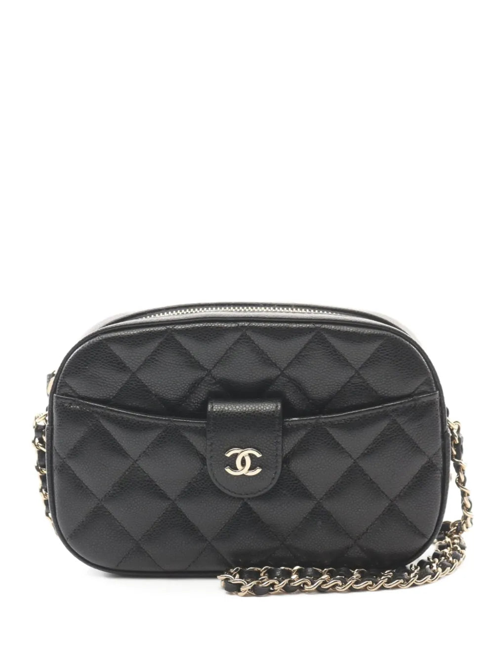 Pre-OwnedCHANEL Pre-Owned2021 Matelasscaviar-leather shoulder bag