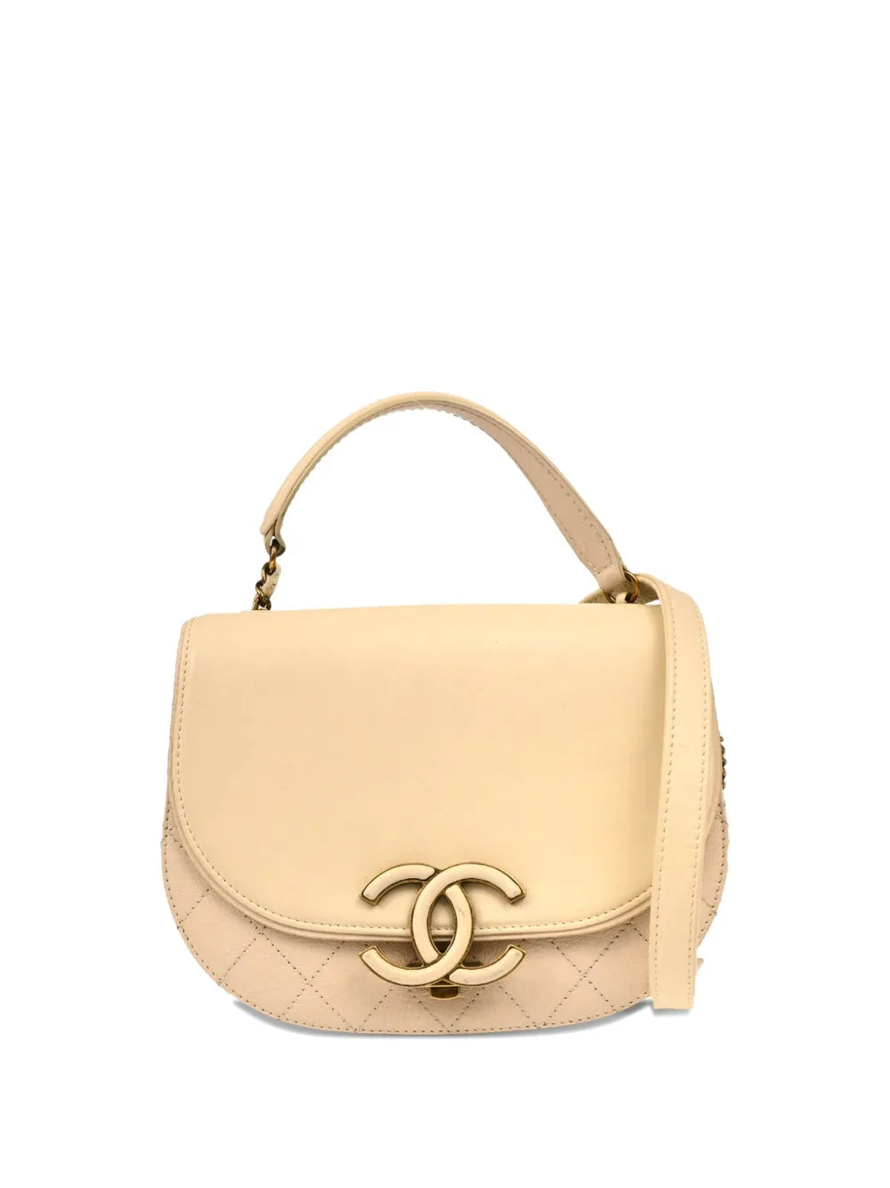 Pre-OwnedCHANEL Pre-Owned2016 Coco Curve two-way bag