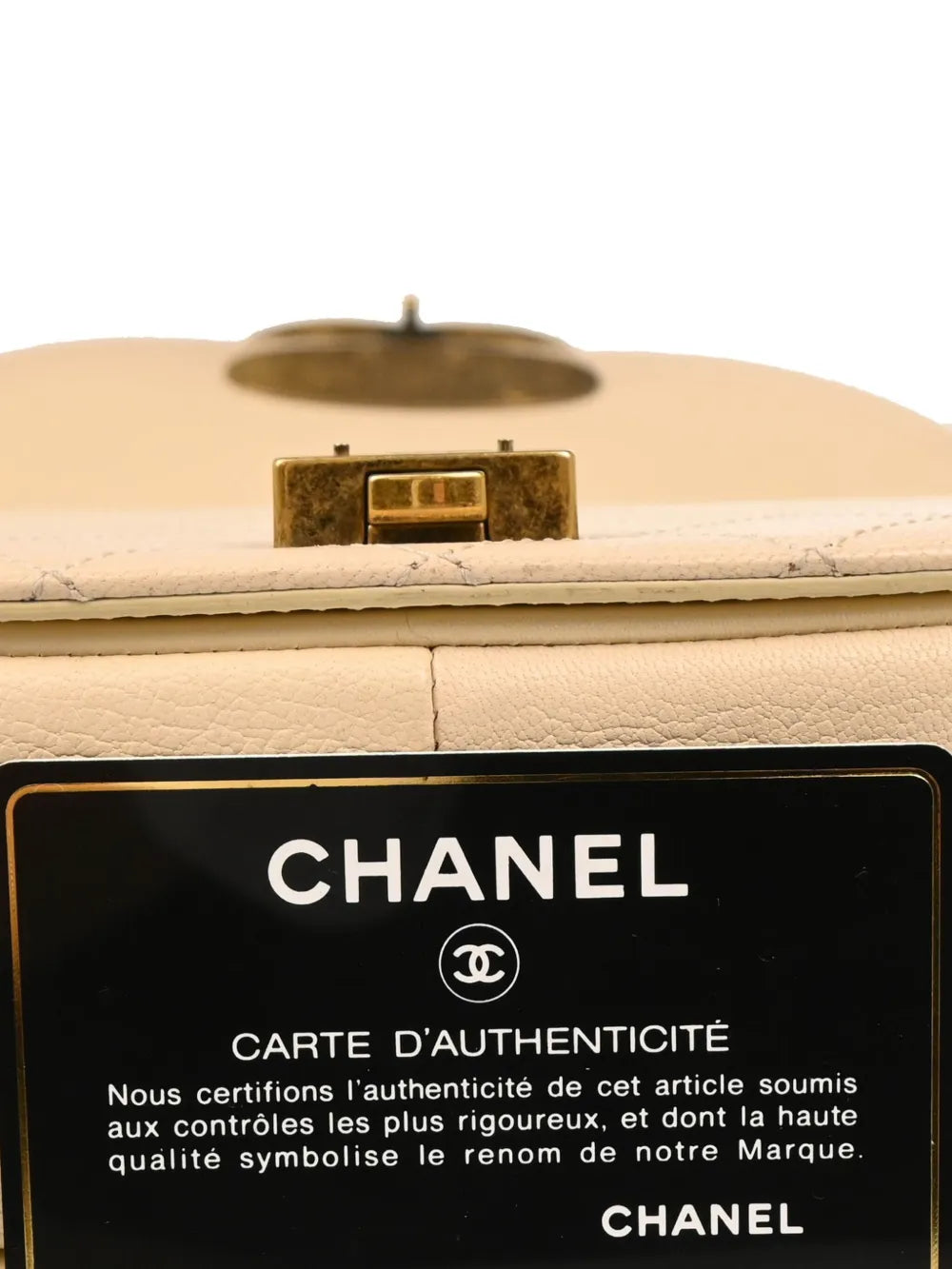Pre-OwnedCHANEL Pre-Owned2016 Coco Curve two-way bag
