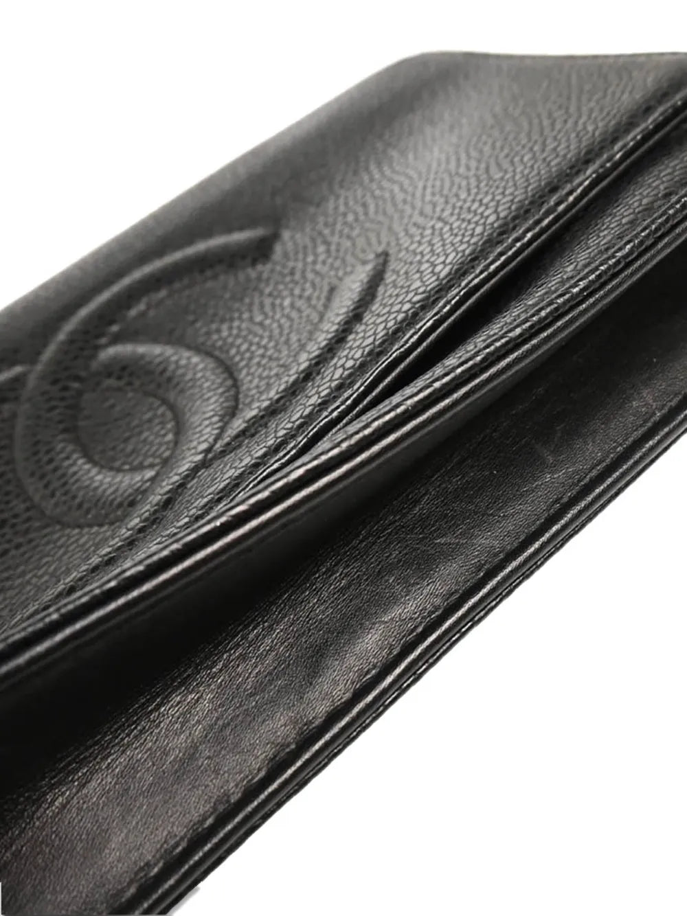 Pre-OwnedCHANEL Pre-Ownedlogo-engraved leather crossbody bag