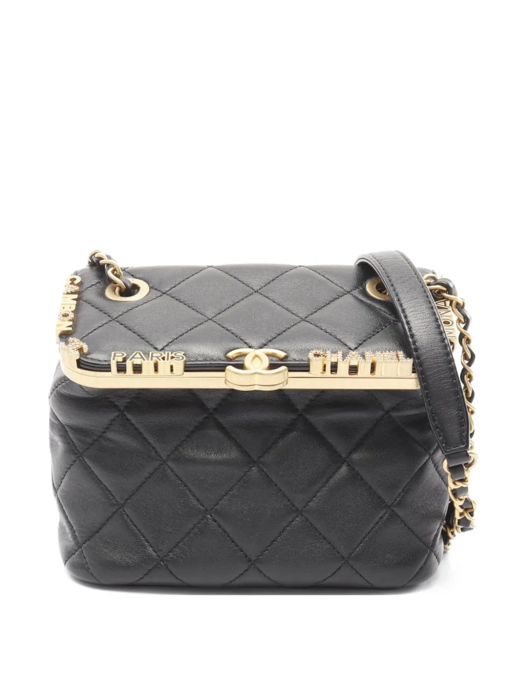 Pre-OwnedCHANEL Pre-Owned2021 logo-lettering shoulder bag