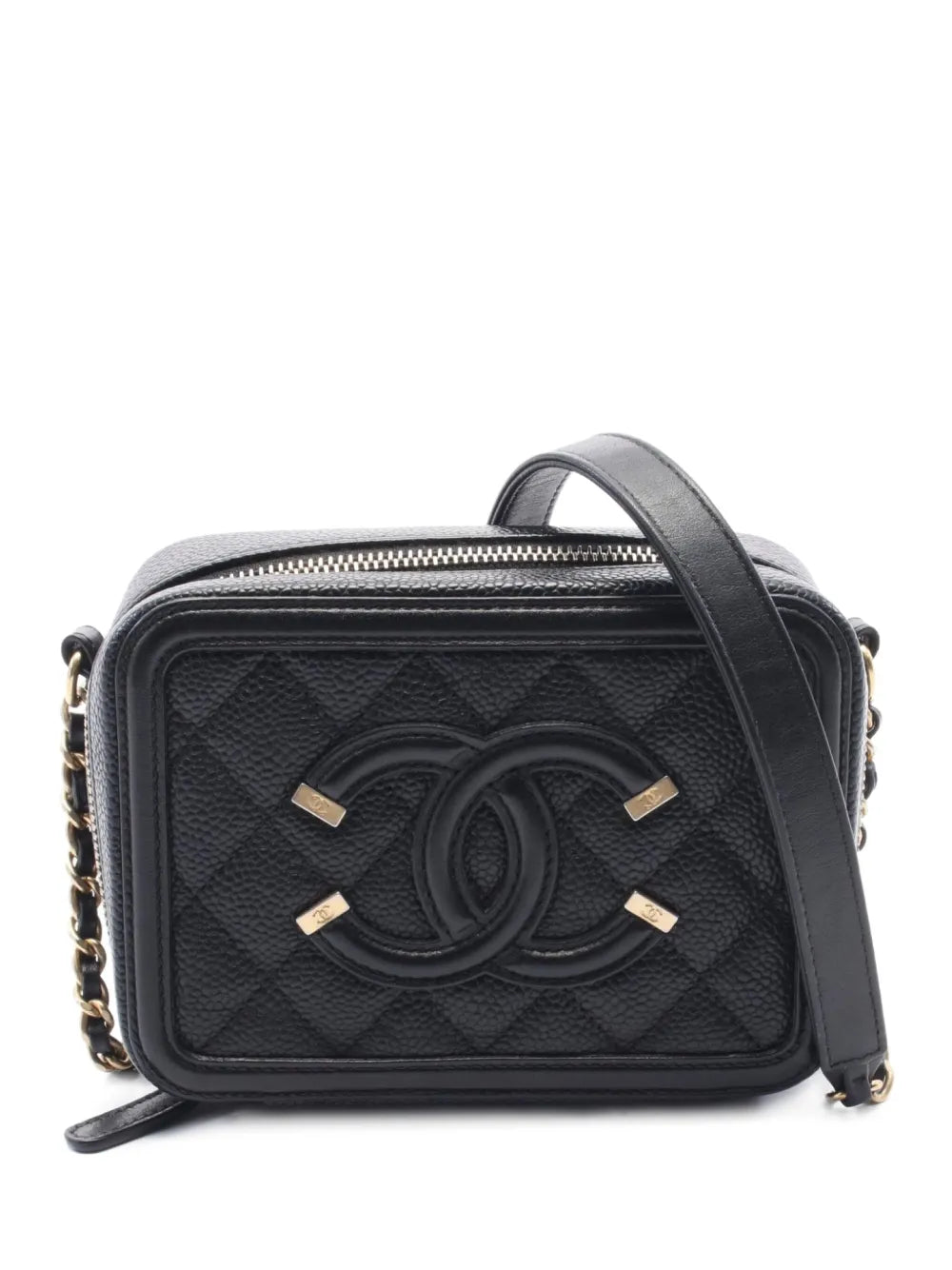 Pre-OwnedCHANEL Pre-Owned2000-2002 leather shoulder bag