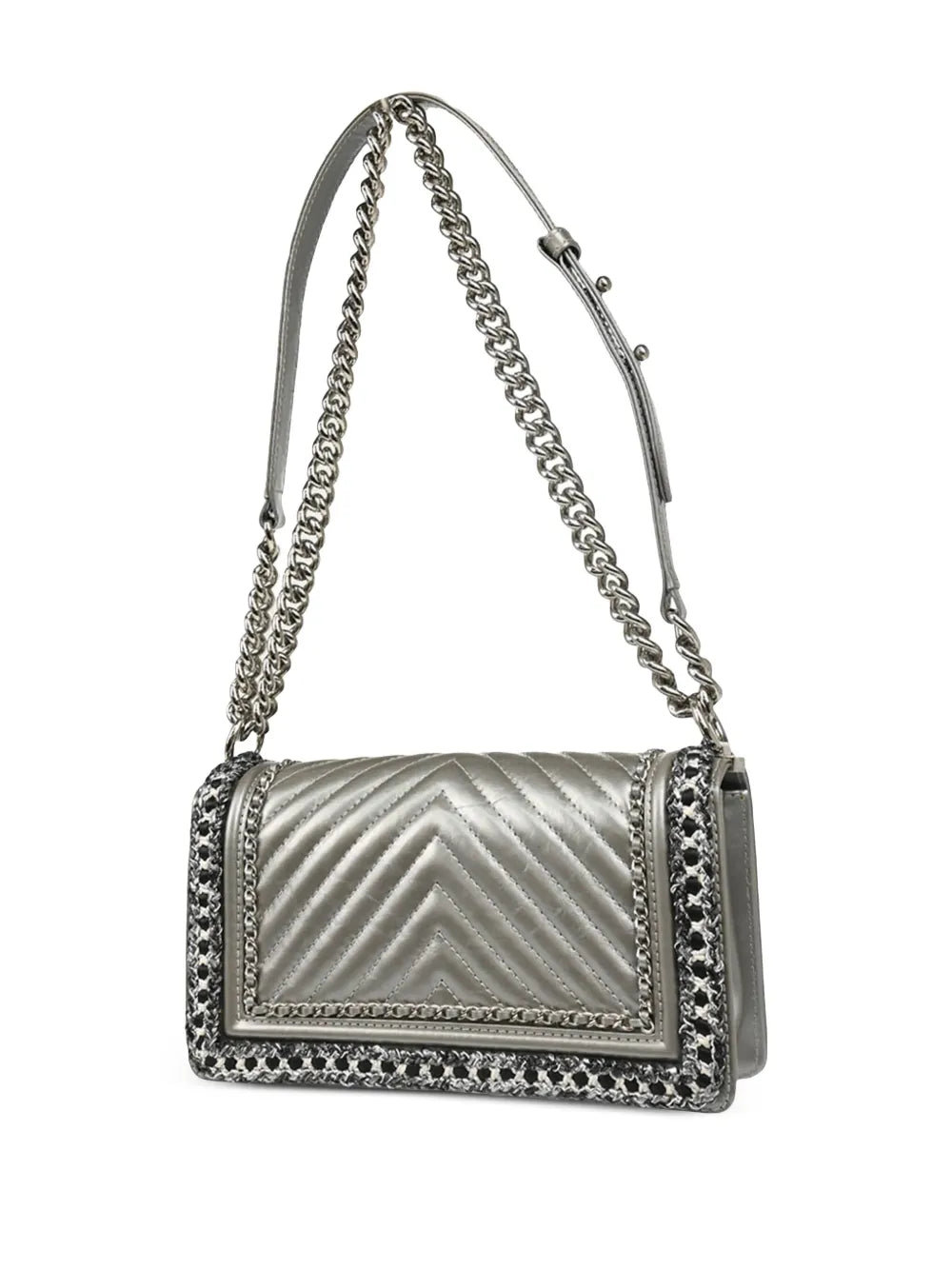 Pre-OwnedCHANEL Pre-Owned2017 medium Boy shoulder bag
