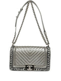 Pre-OwnedCHANEL Pre-Owned2017 medium Boy shoulder bag