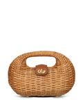 Cult GaiaLydia woven basket tote bag