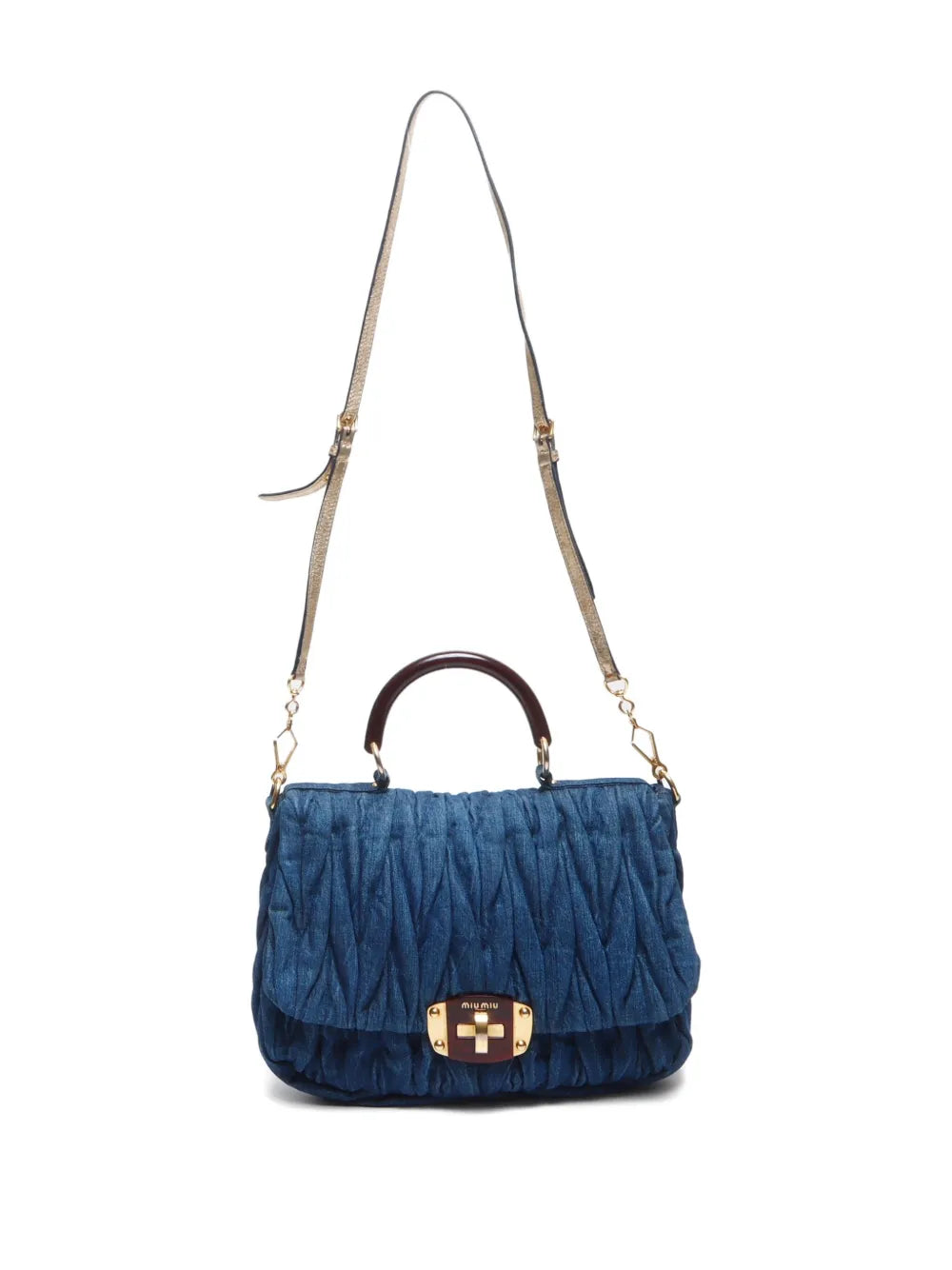 Pre-OwnedMiu Miu Pre-Owned2000-2015 matelassé two-way handbag