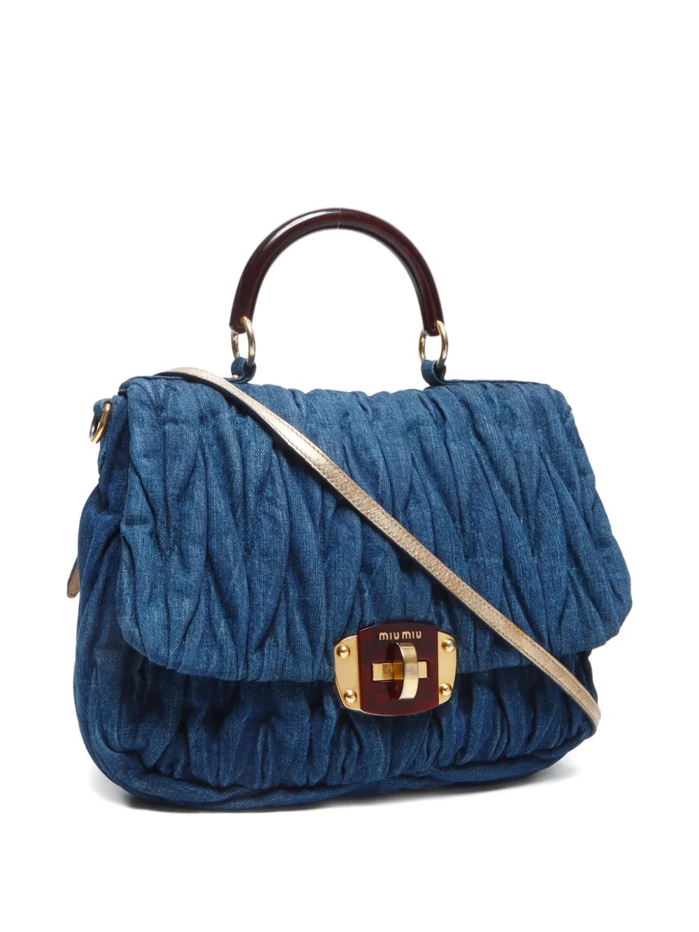 Pre-OwnedMiu Miu Pre-Owned2000-2015 matelassé two-way handbag