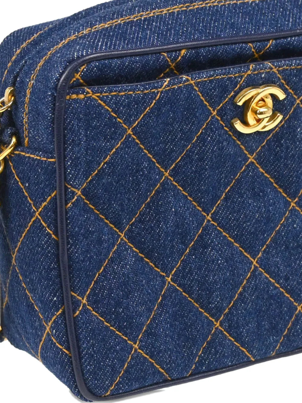 Pre-OwnedCHANEL Pre-Owned1997 denim shoulder bag