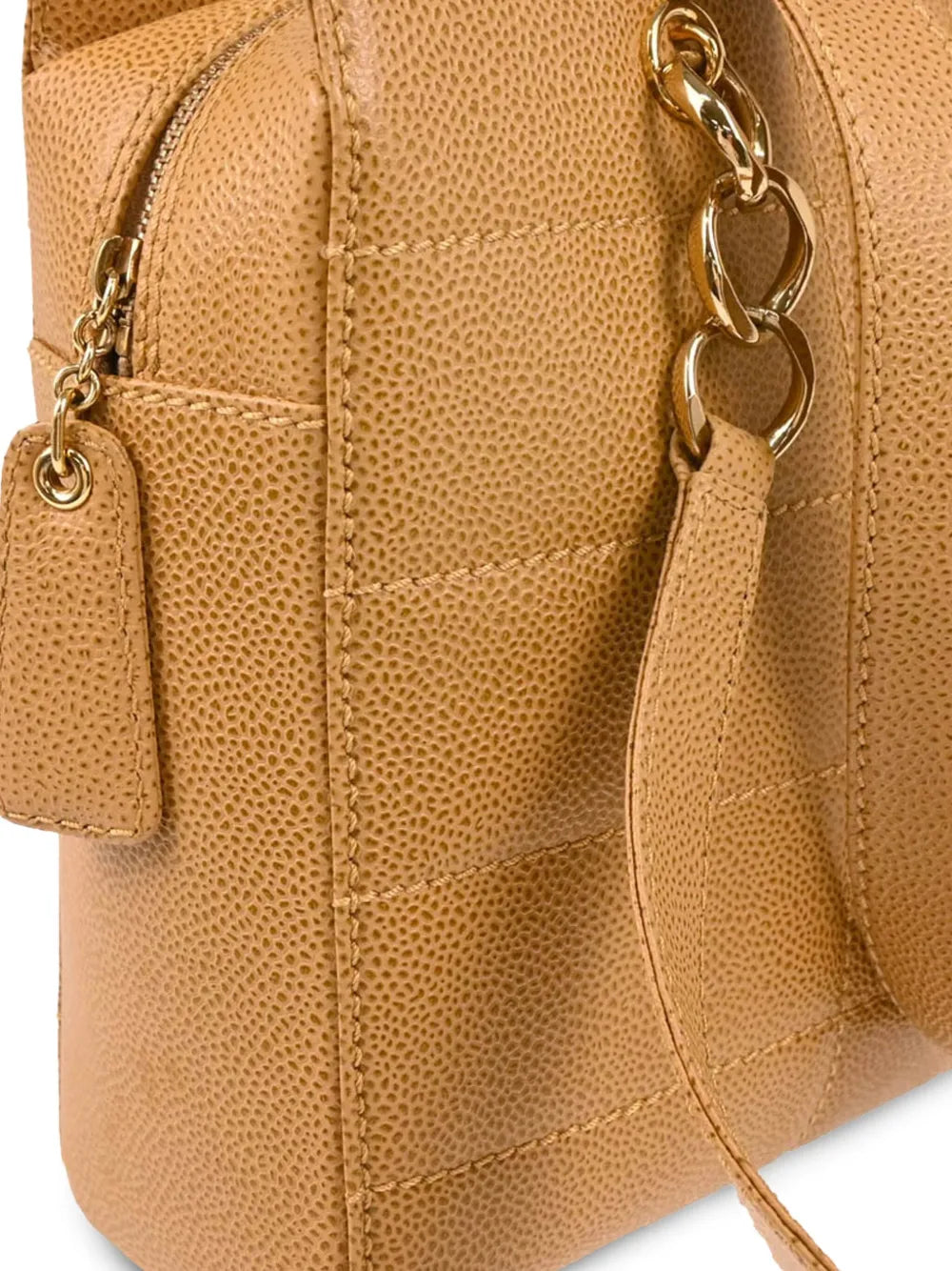 Pre-OwnedCHANEL Pre-Owned2002 Choco Bar shoulder bag