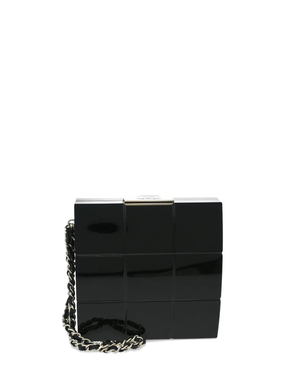 Pre-OwnedCHANEL Pre-Owned2002 Choco Bar clutch bag